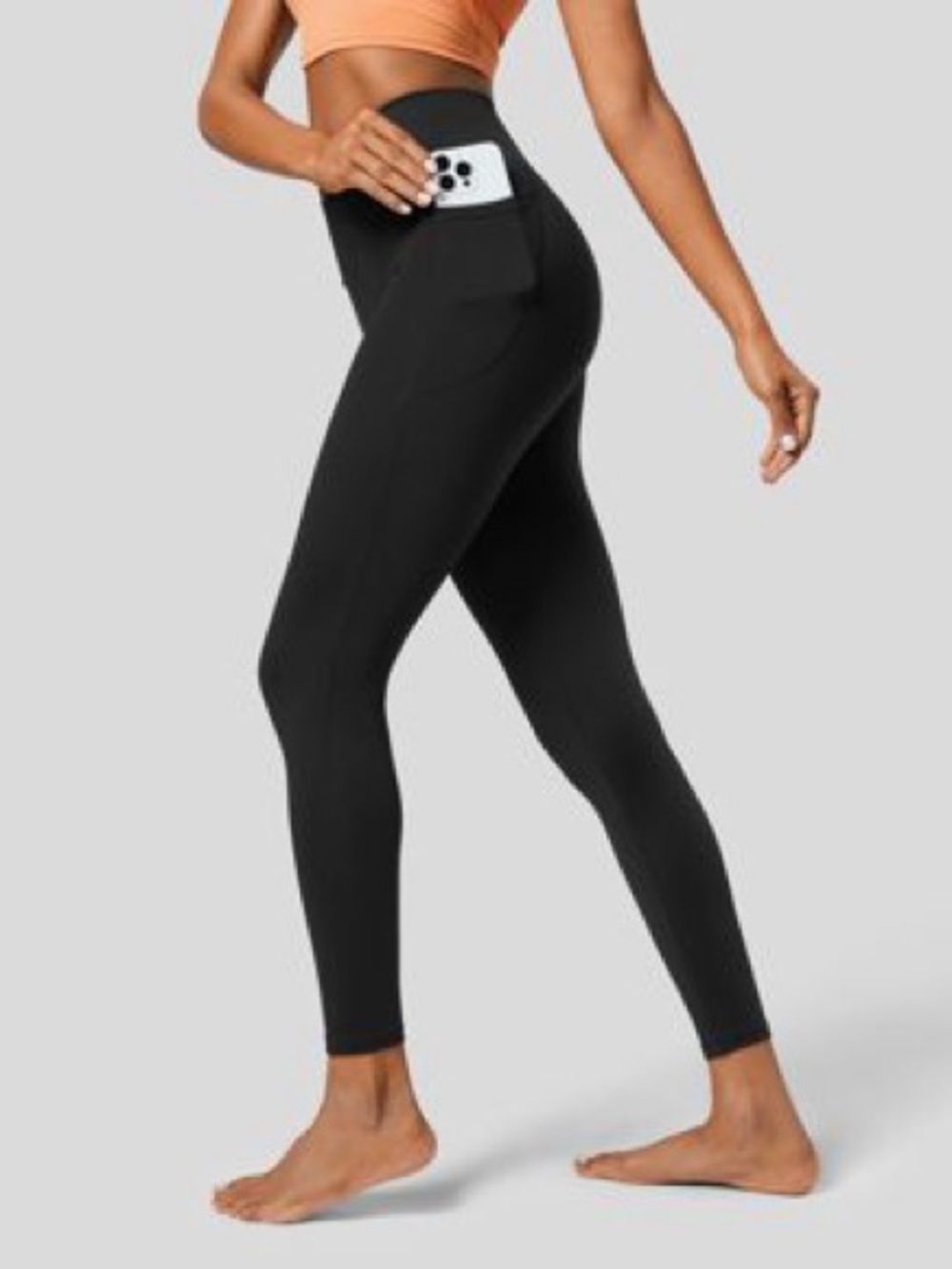 Halara Softlyzero Crossover Pocket Full length leggings